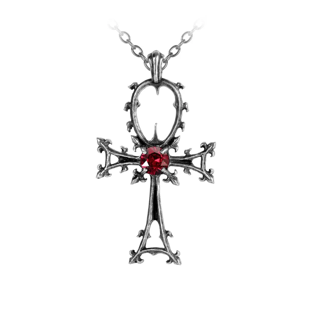 Gothic Ankh Pendant