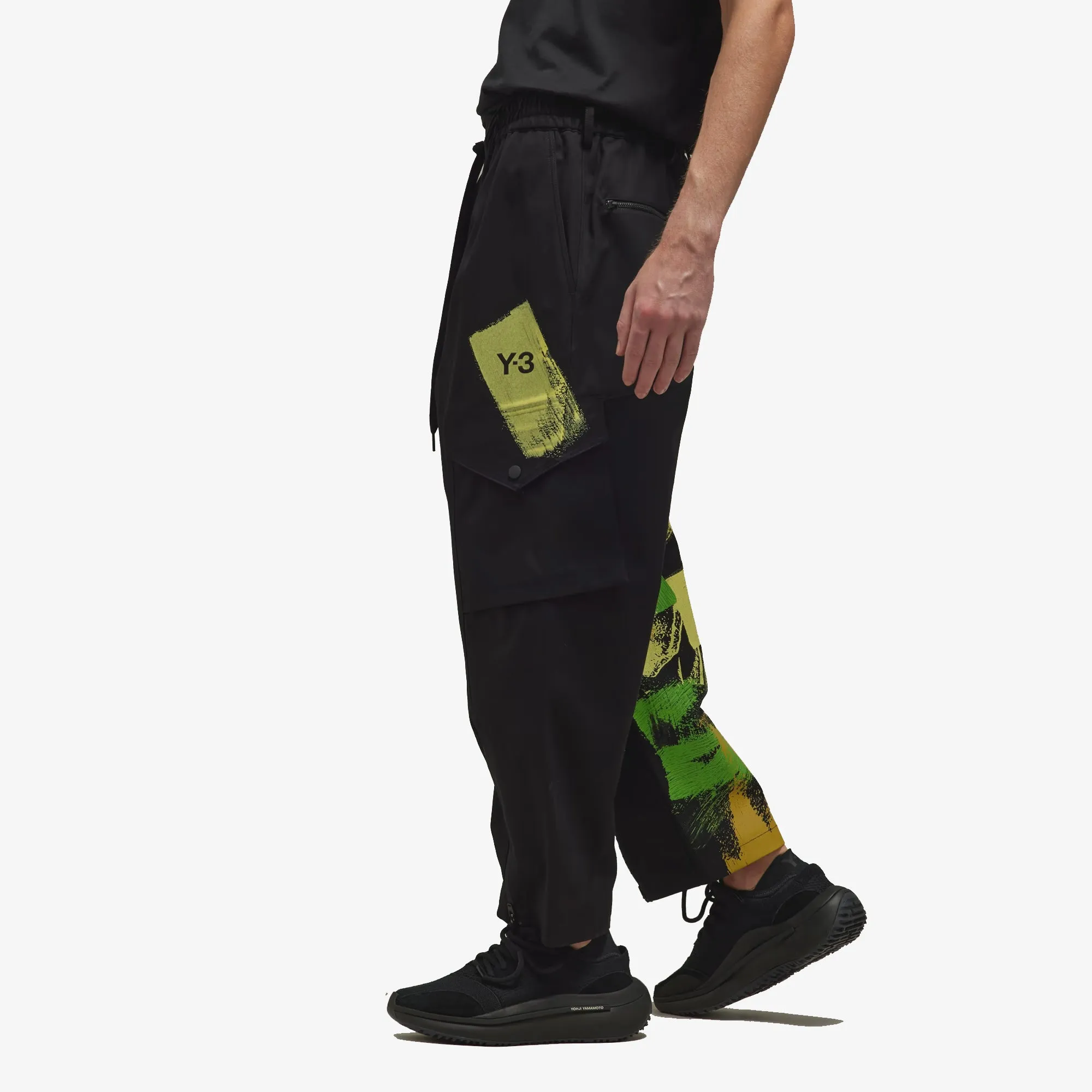 GRAPHIC WORKWEAR PANTS 'BLACK'