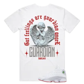 Guardian Angel Tee (Wte/Gry/Red)