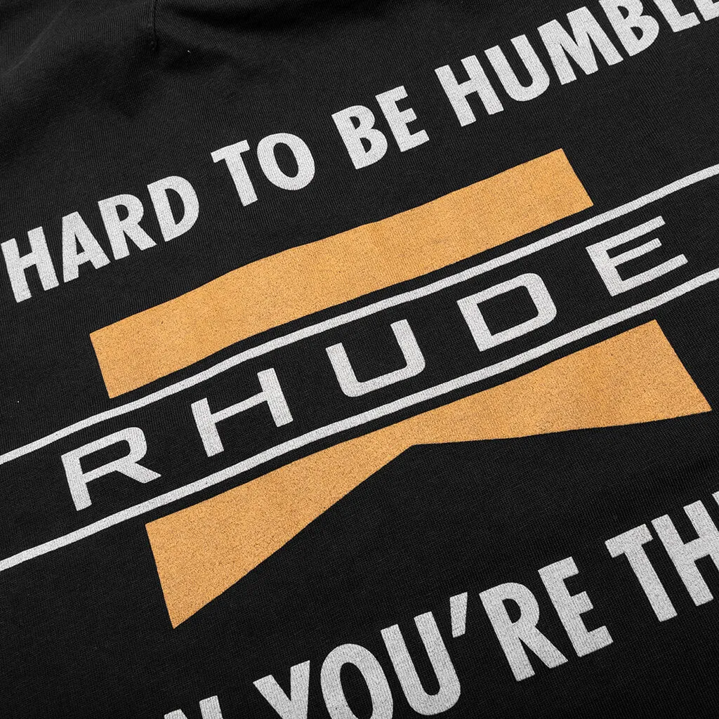 Hard to Be Humble Tee - Vintage Black