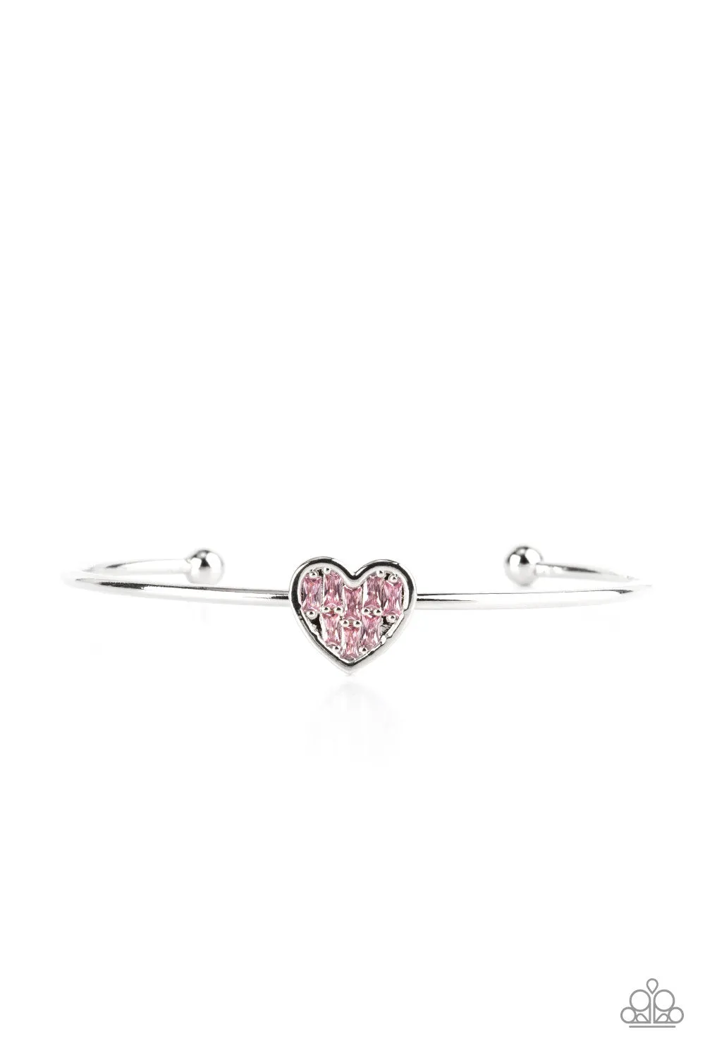 Heart of Ice - Pink Bracelet