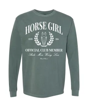 HORSE GIRL LONG SLEEVE | TEE