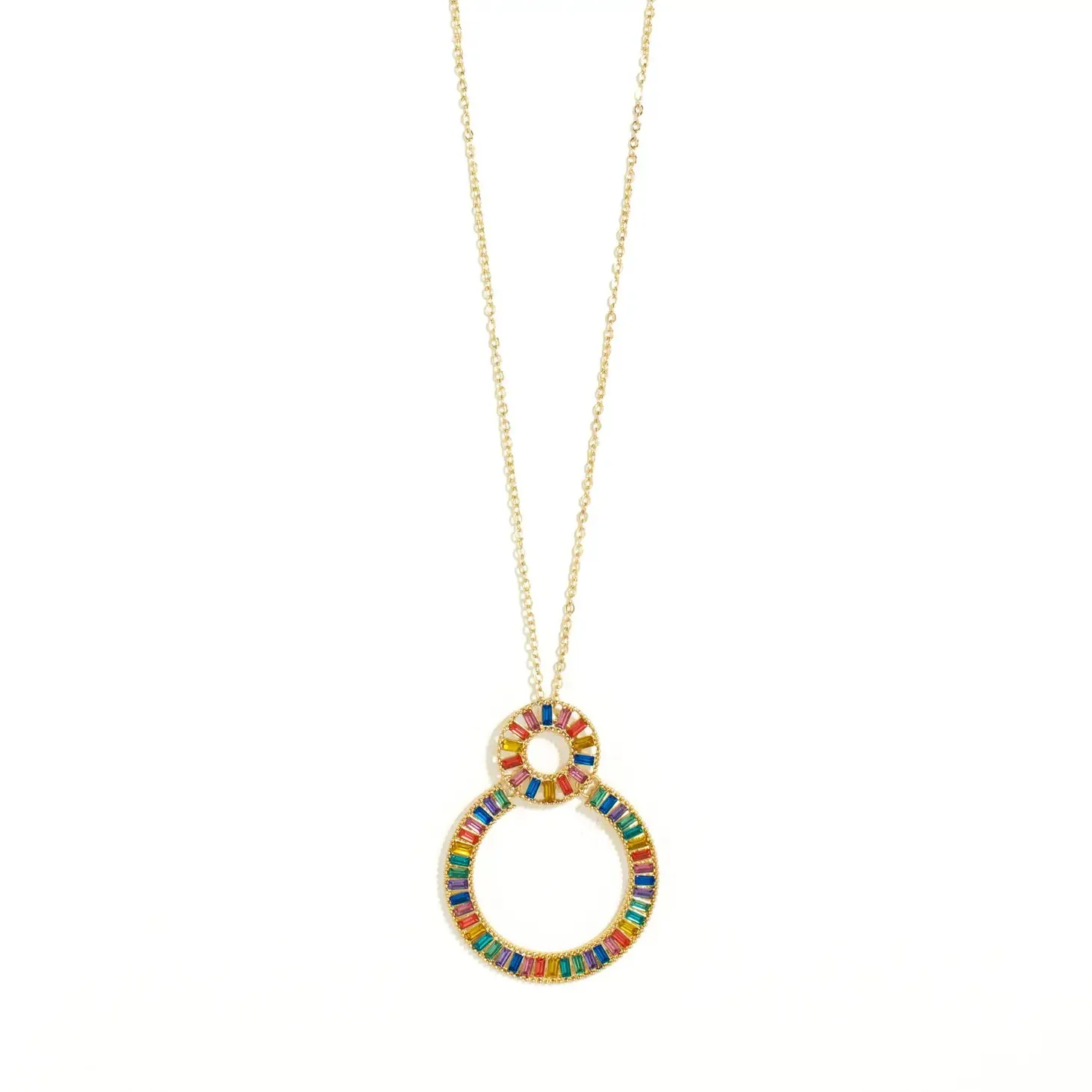 Kaleidoscope Vibes Colorful Necklace