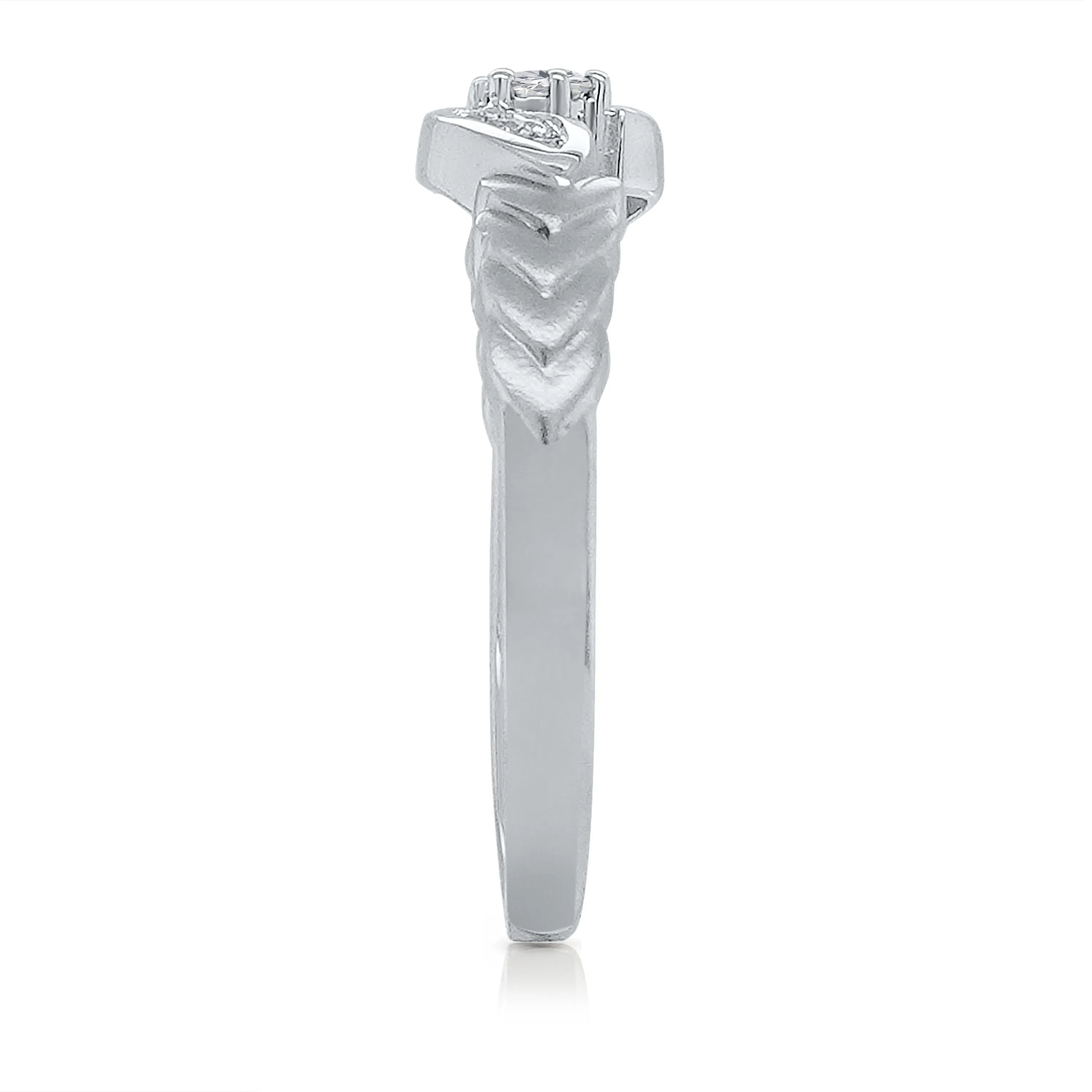 Kallati Eternal Diamond Ring in 14K White Gold