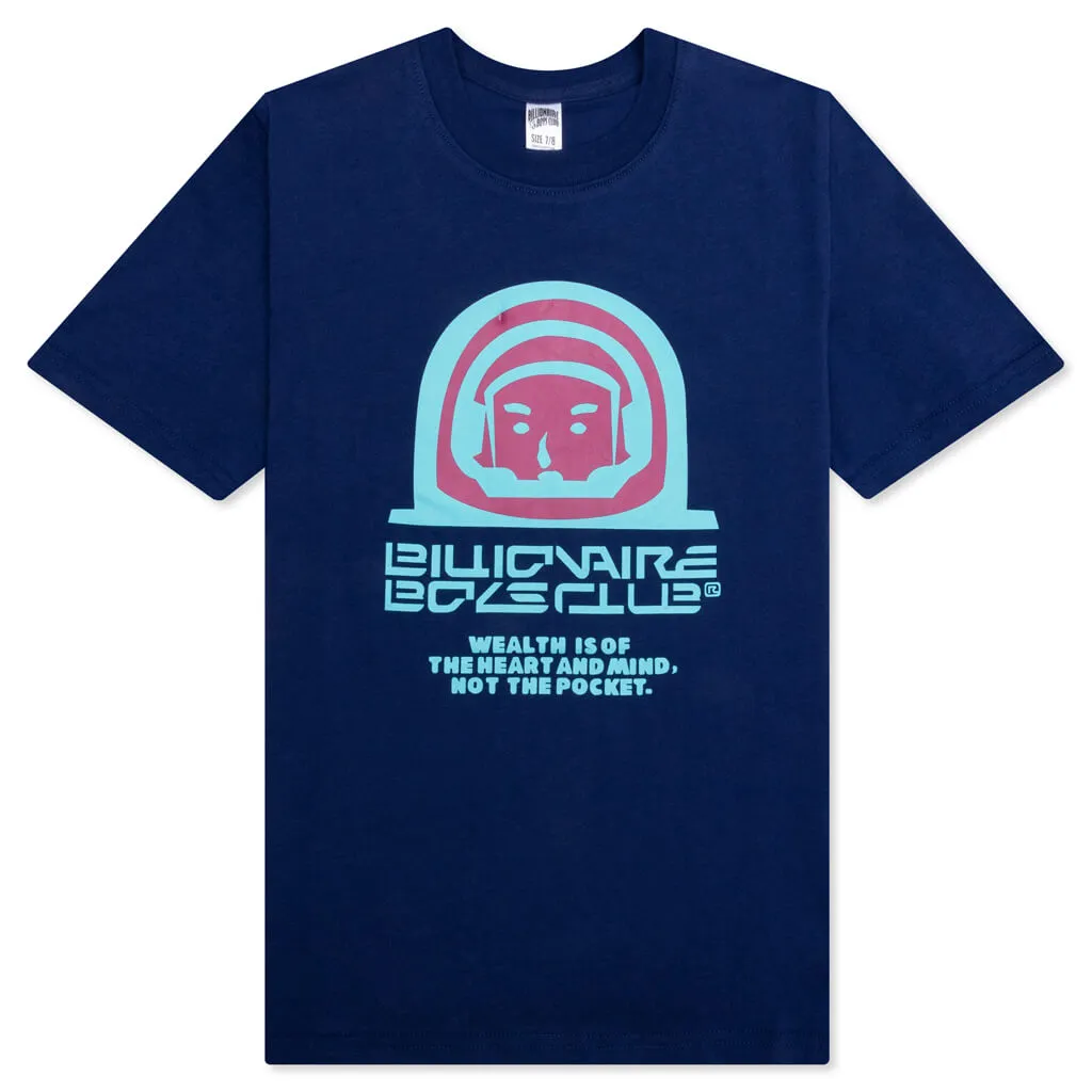 Kids Captain S/S Tee - Blue Depths