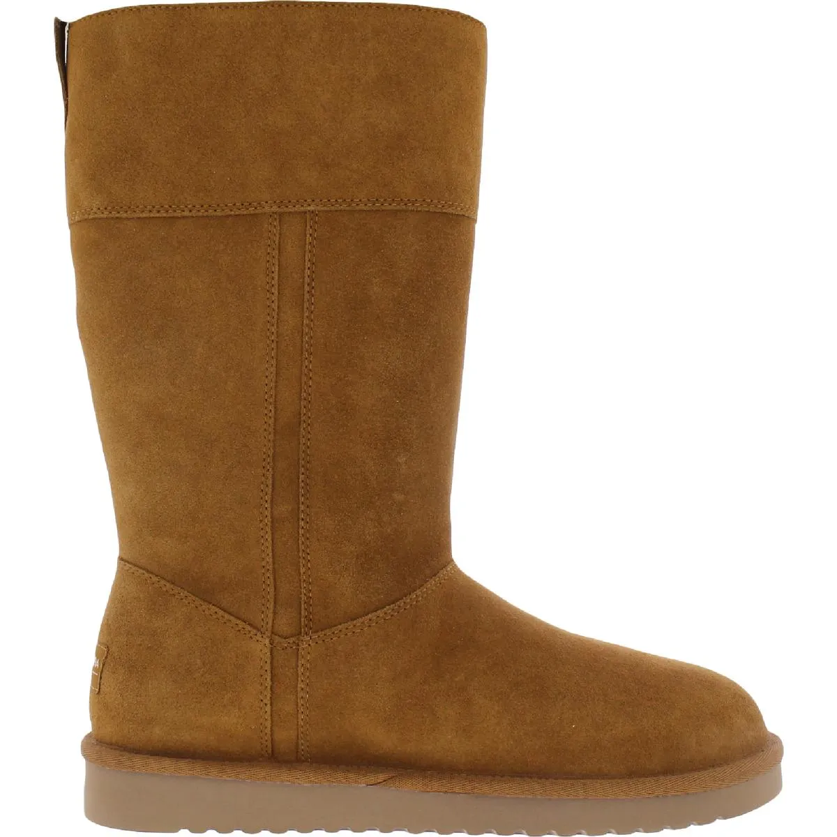 Koolaburra Womens Aribel Tall Suede Zipper Shearling Boots