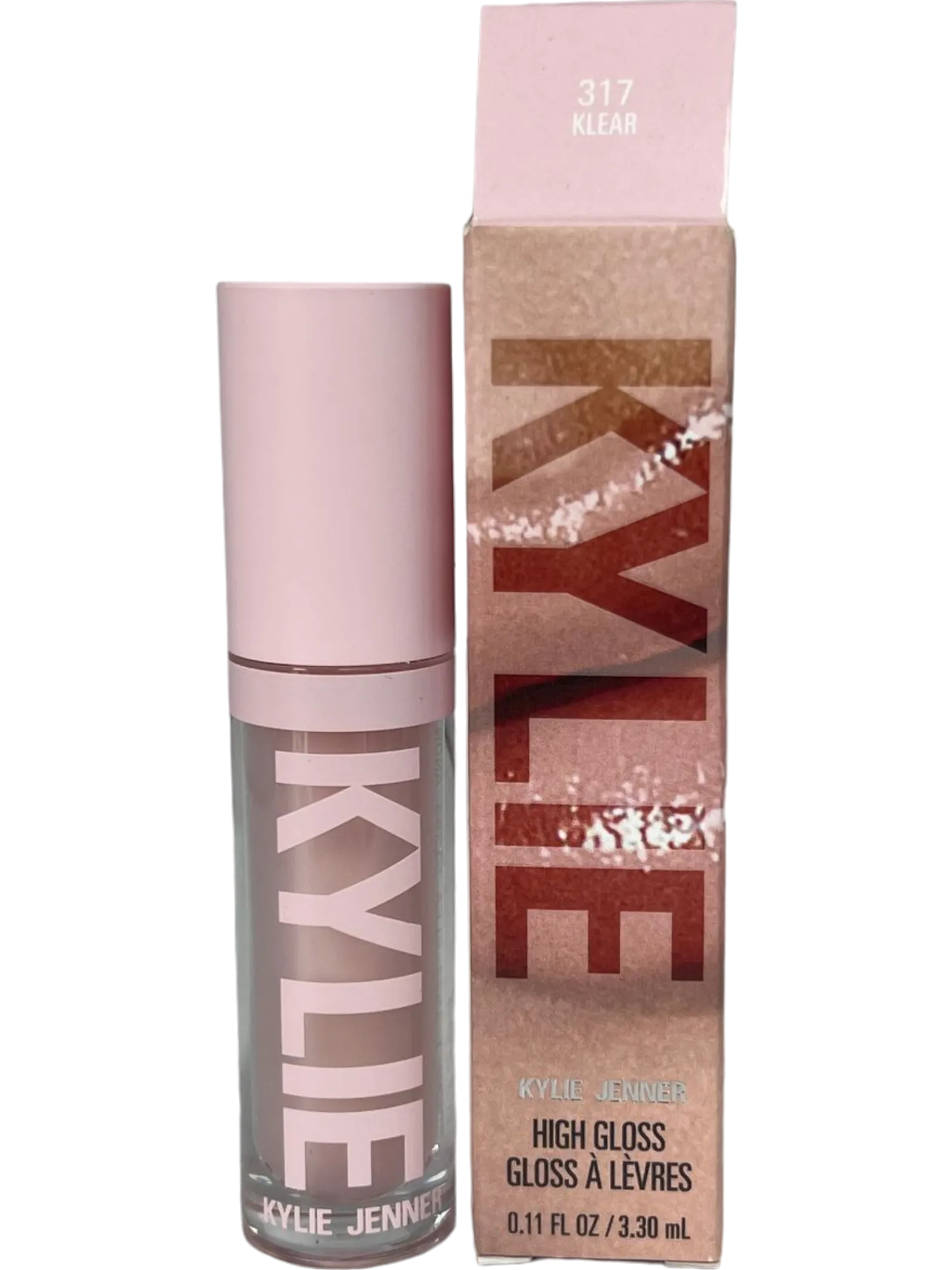 Kylie Cosmetics By Kylie Jenner High Gloss 317 Klear-Pink Non-sticky Lip Gloss