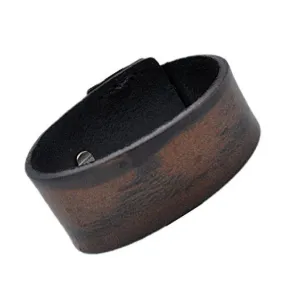 Men's Bracelet Vintage Genuine Leather Wrist Band Cuff Bracelet