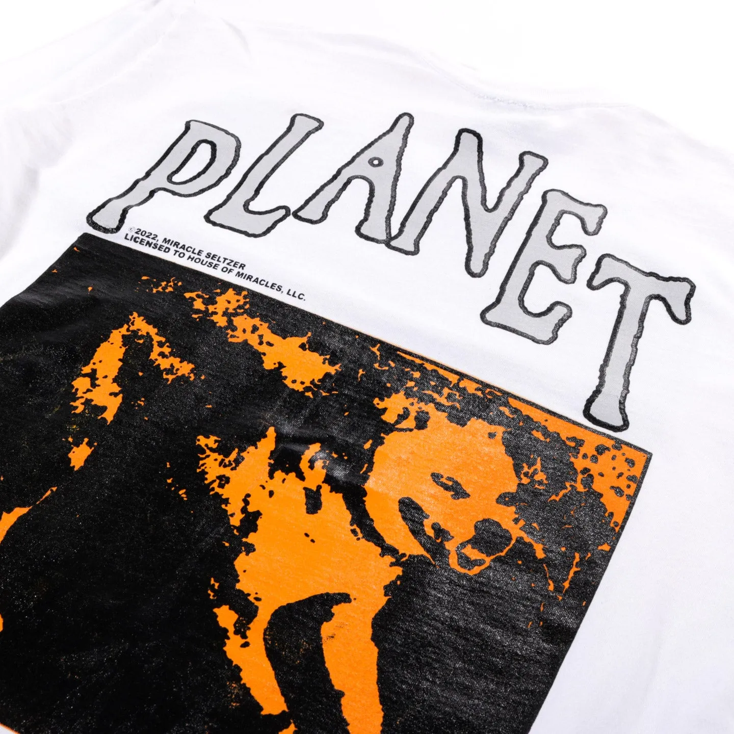 MIRACLE SELTZER TOAD PLANET LS TEE WHITE