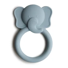 Mushie Silicone Teether - Elephant - Cloud