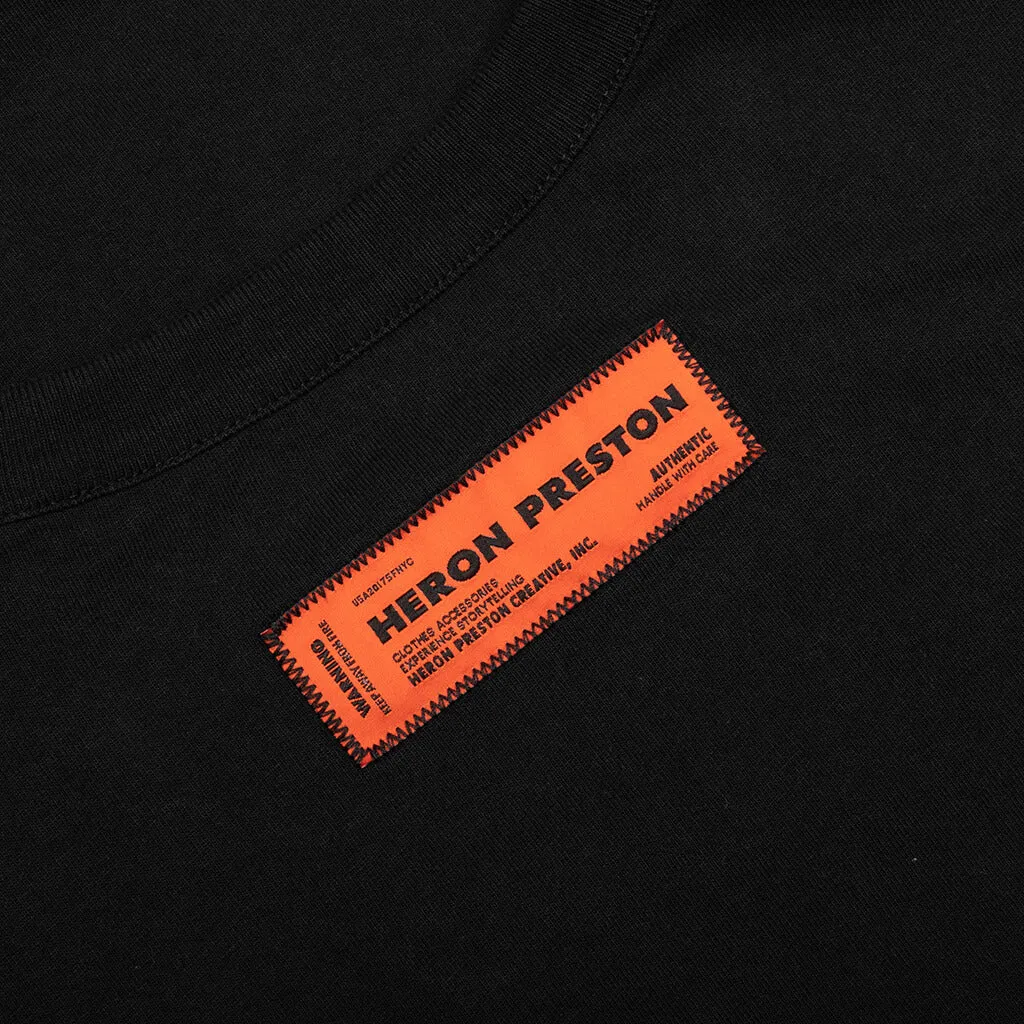 NF Heron BW S/S Tee - Black/Black