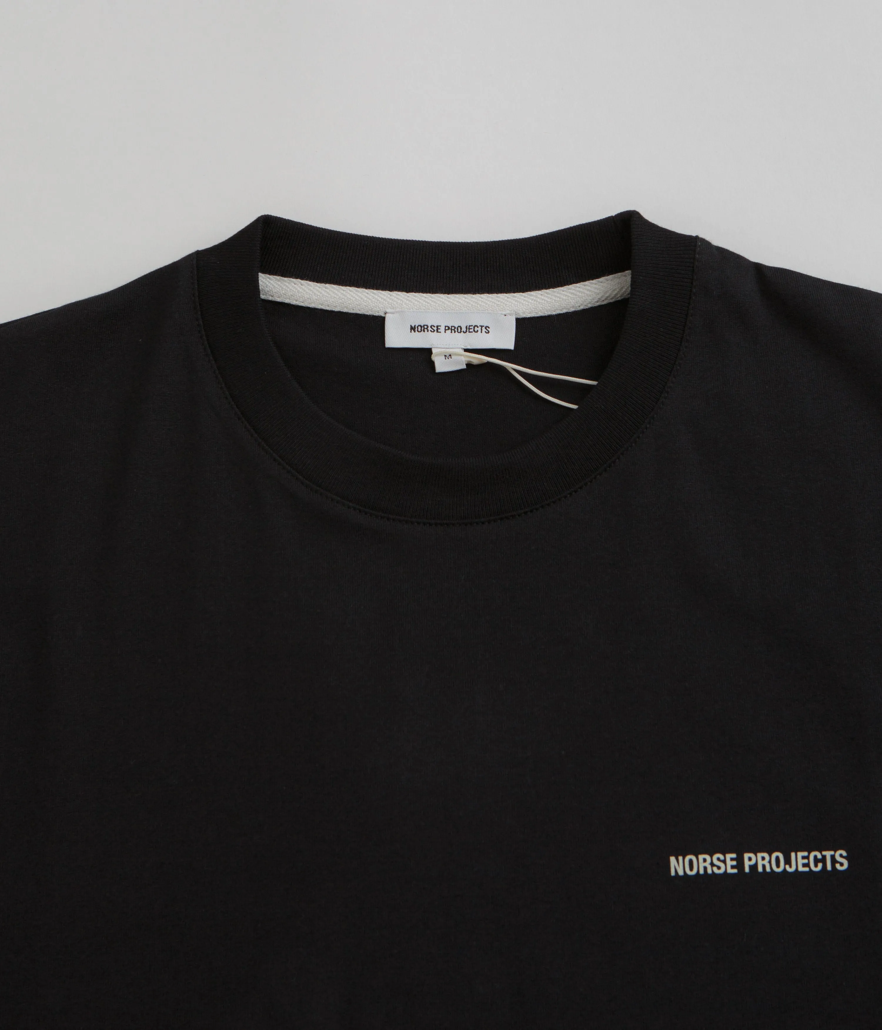 Norse Projects Johannes Standard Logo T-Shirt - Black