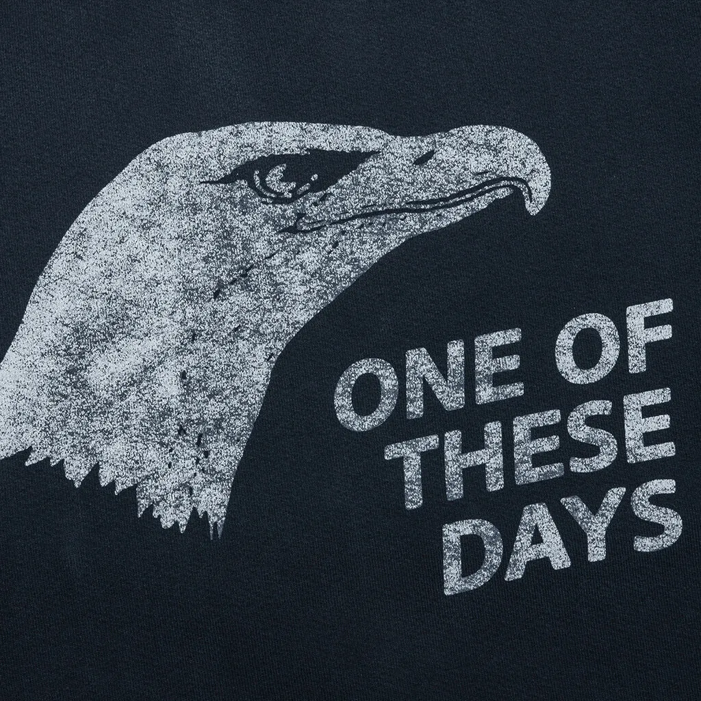 One Of These Days Postal Crewneck - Navy