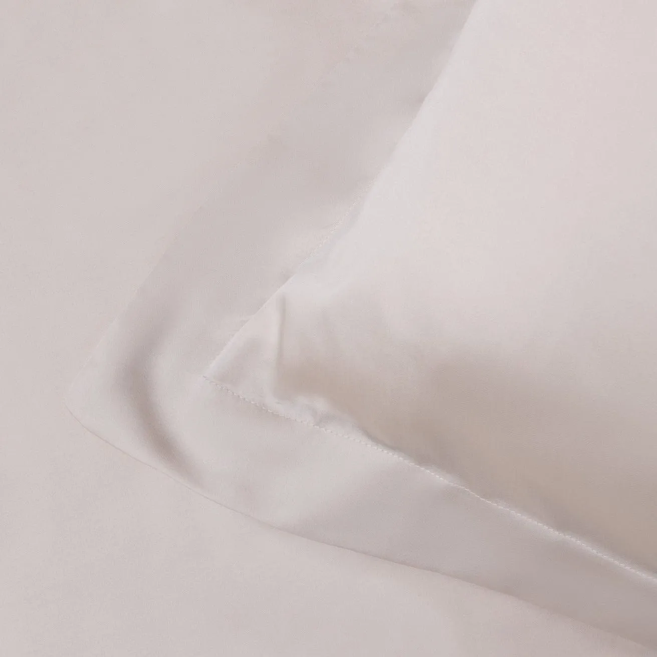 Organic Vegan Eucalyptus Silk Pillowcase Pair | Grey