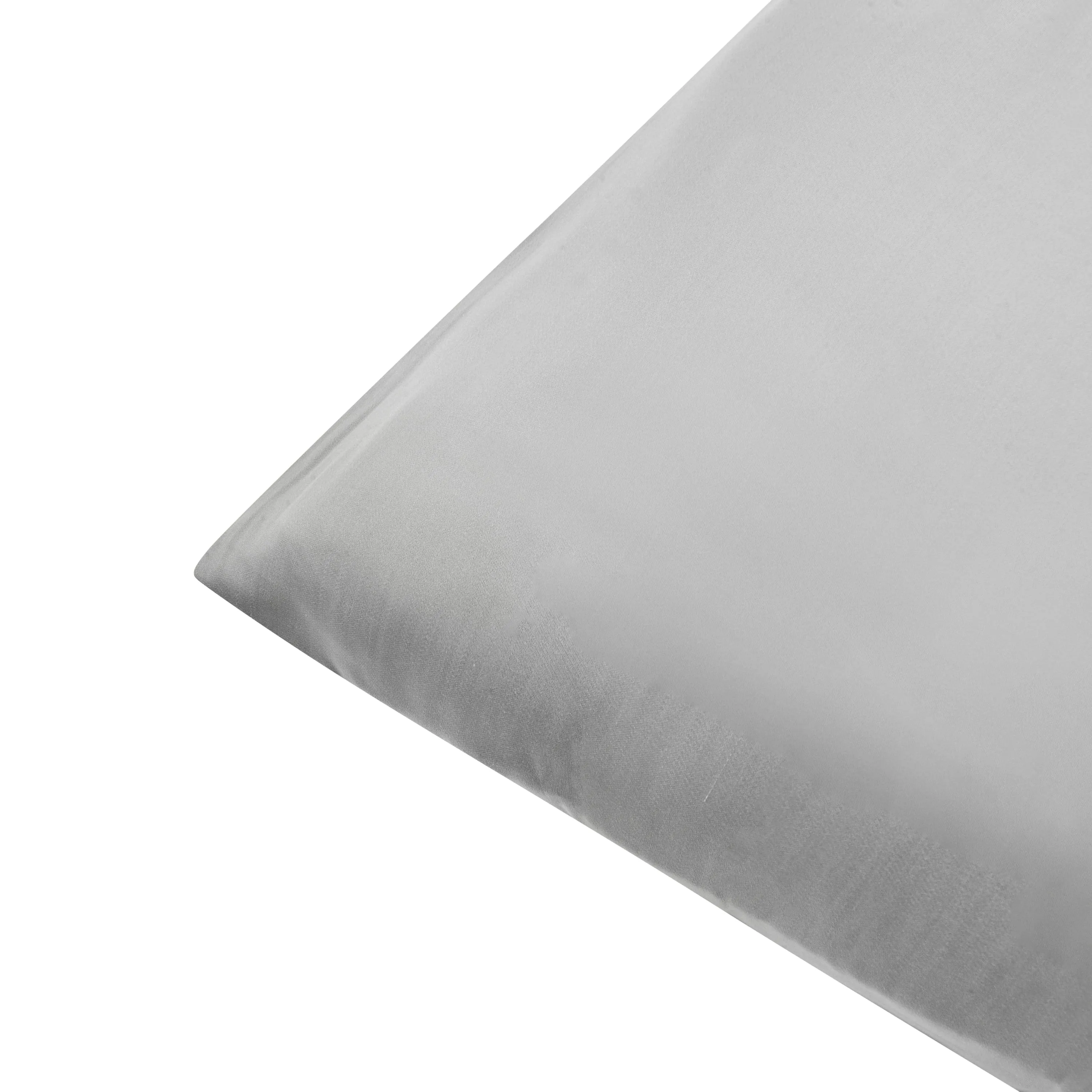 Organic Vegan Eucalyptus Silk Pillowcase Pair | Grey