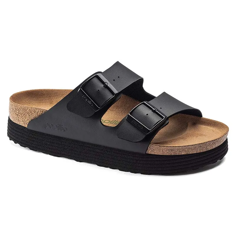 Papillio by Birkenstock Arizona Platform Sandals in Black