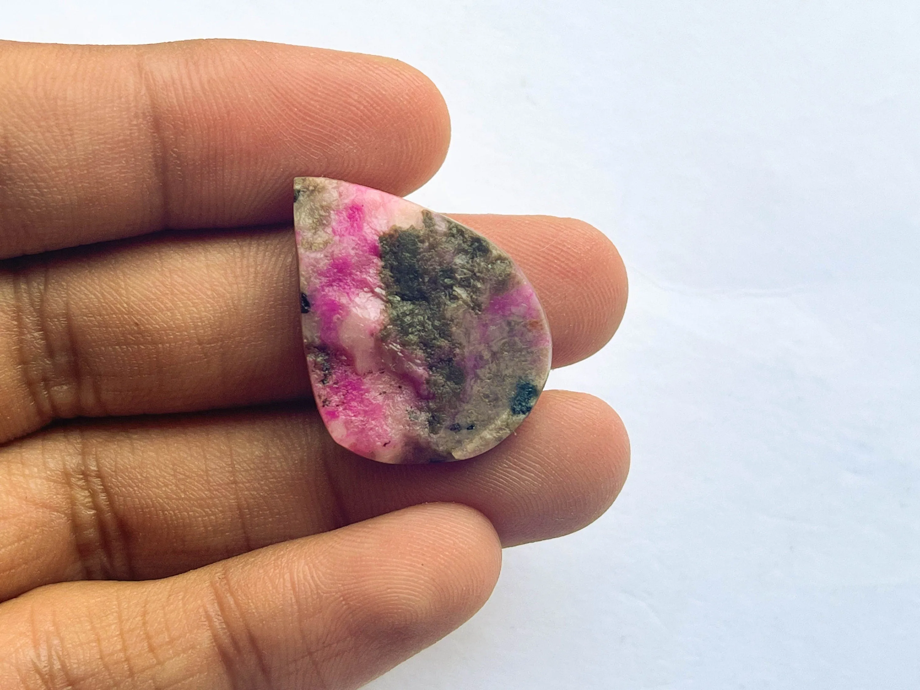 pink cobalto calcite Druzy Cabochons