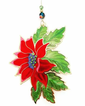 Poinsettia Ornament