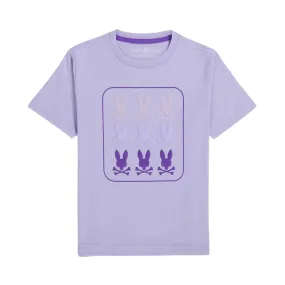 Psycho Bunny Barker Graphic Tee (Digital Lavender)