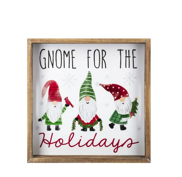 "Christmas" Gnome Tray *2 Sizes*