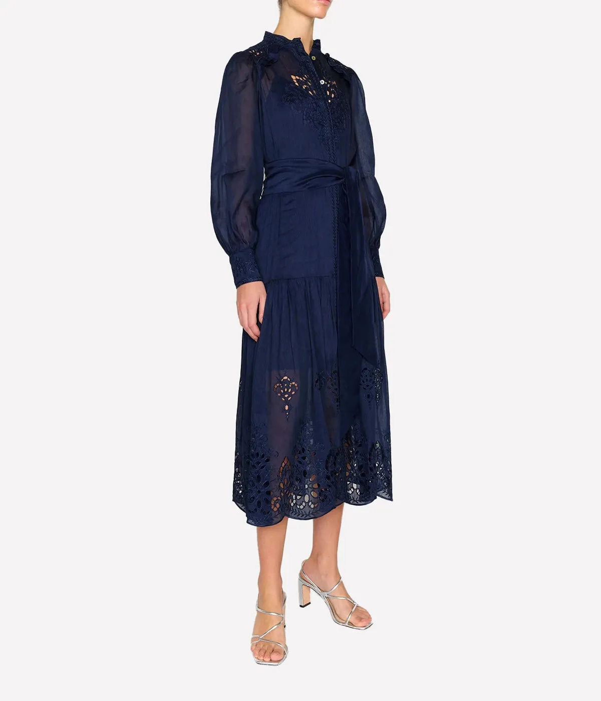 Raya Dress in Navy