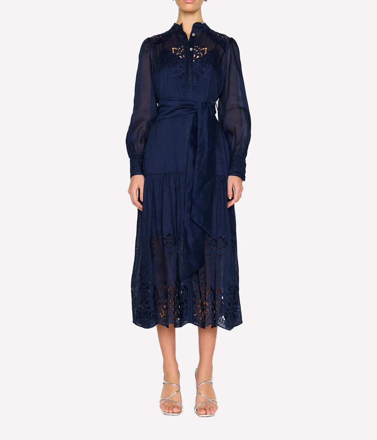 Raya Dress in Navy