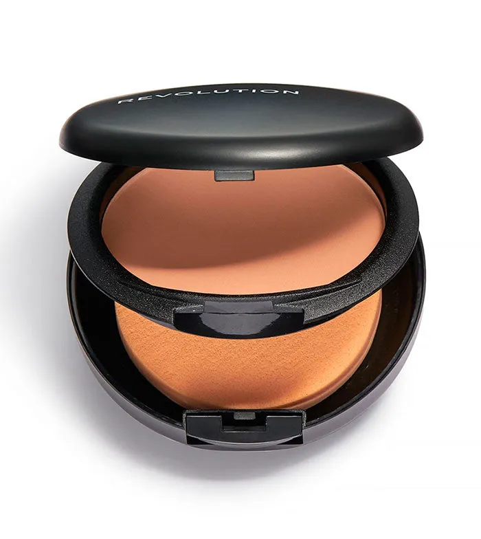 Revolution Pro - Base de maquillaje en polvo Pro Powder Foundation - F11