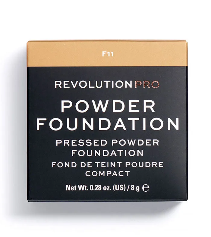 Revolution Pro - Base de maquillaje en polvo Pro Powder Foundation - F11