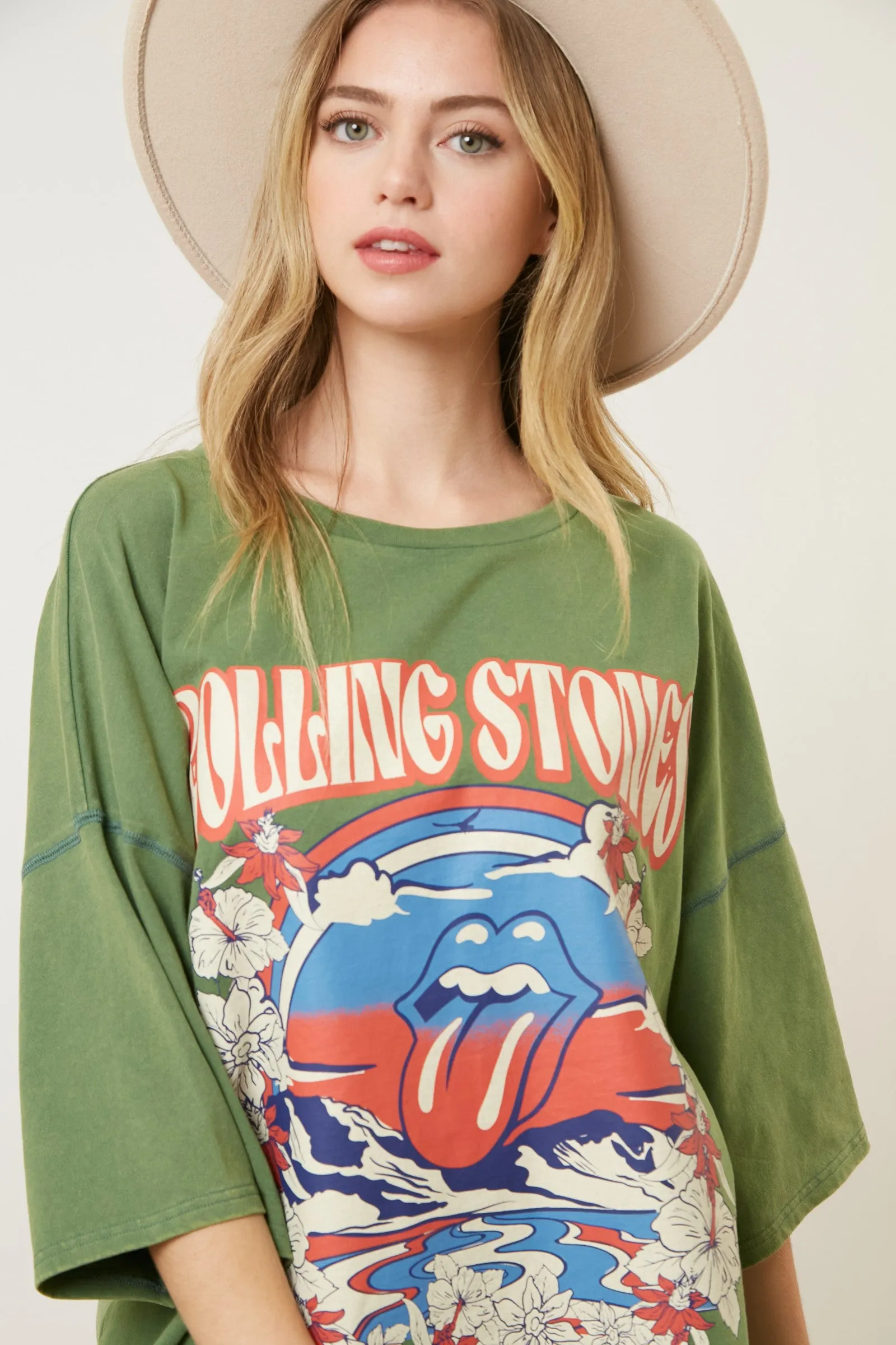 Rolling Stones Oversized Tee