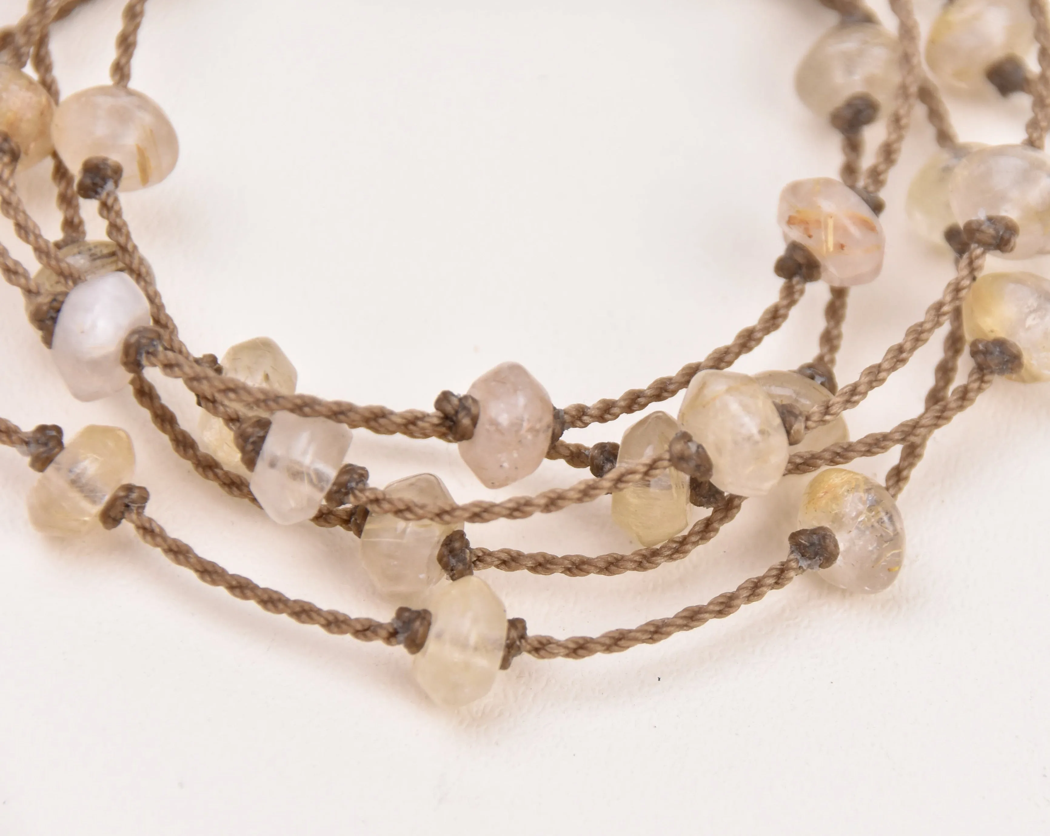 Rutilated Quartz Bracelet