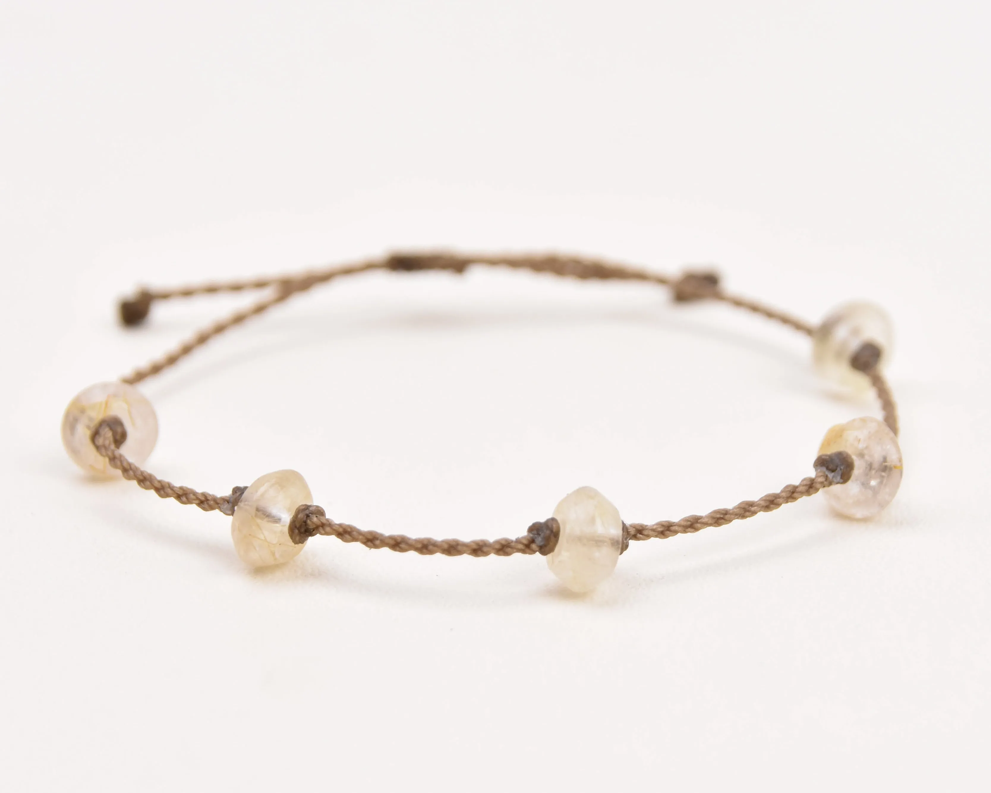 Rutilated Quartz Bracelet