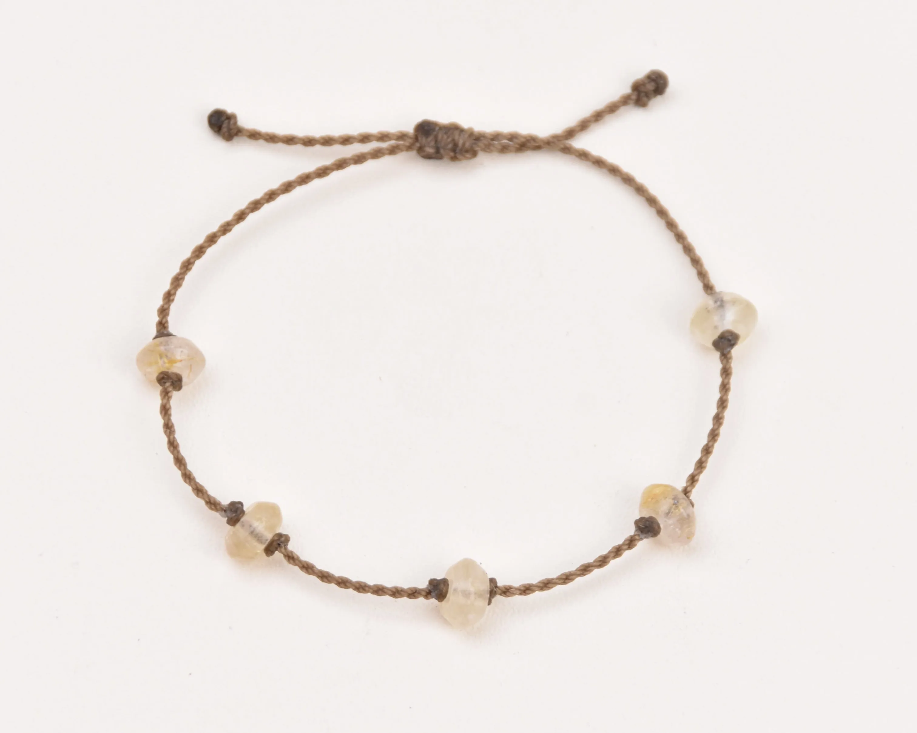 Rutilated Quartz Bracelet