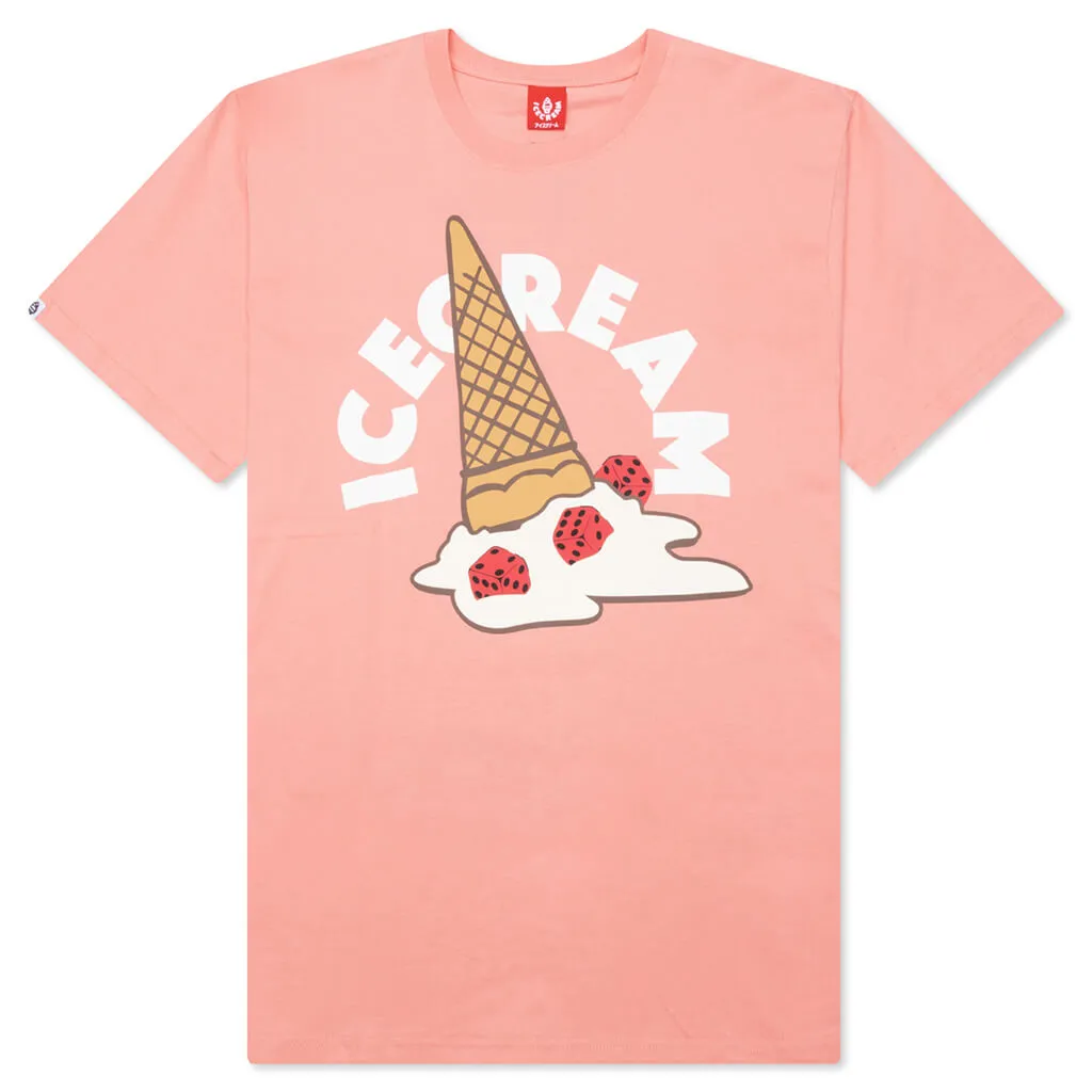 Spill S/S Tee - Peaches/Cream