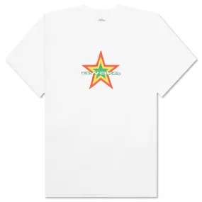 Star Logo Tee - White