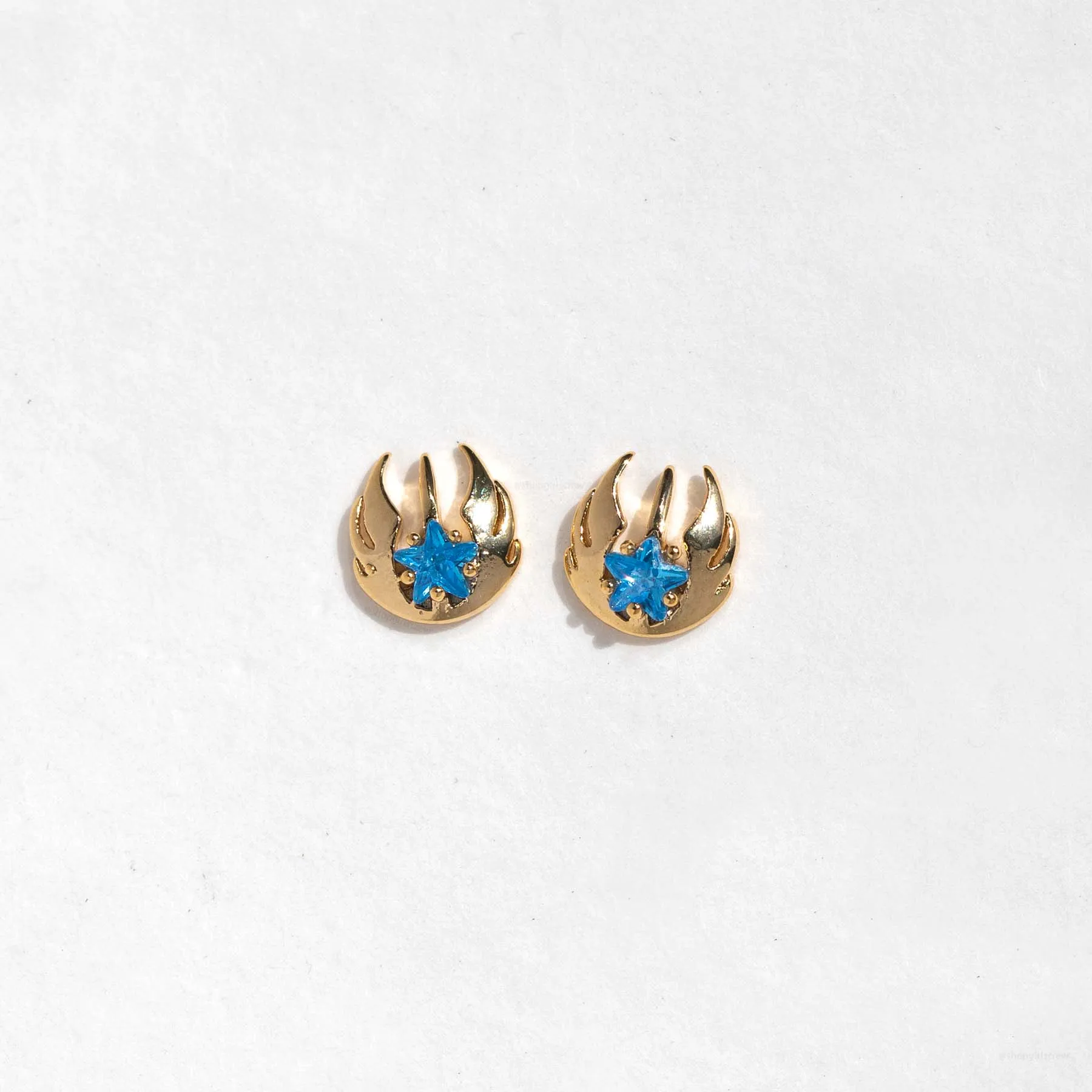 Star Wars Jedi Order Blue Studs