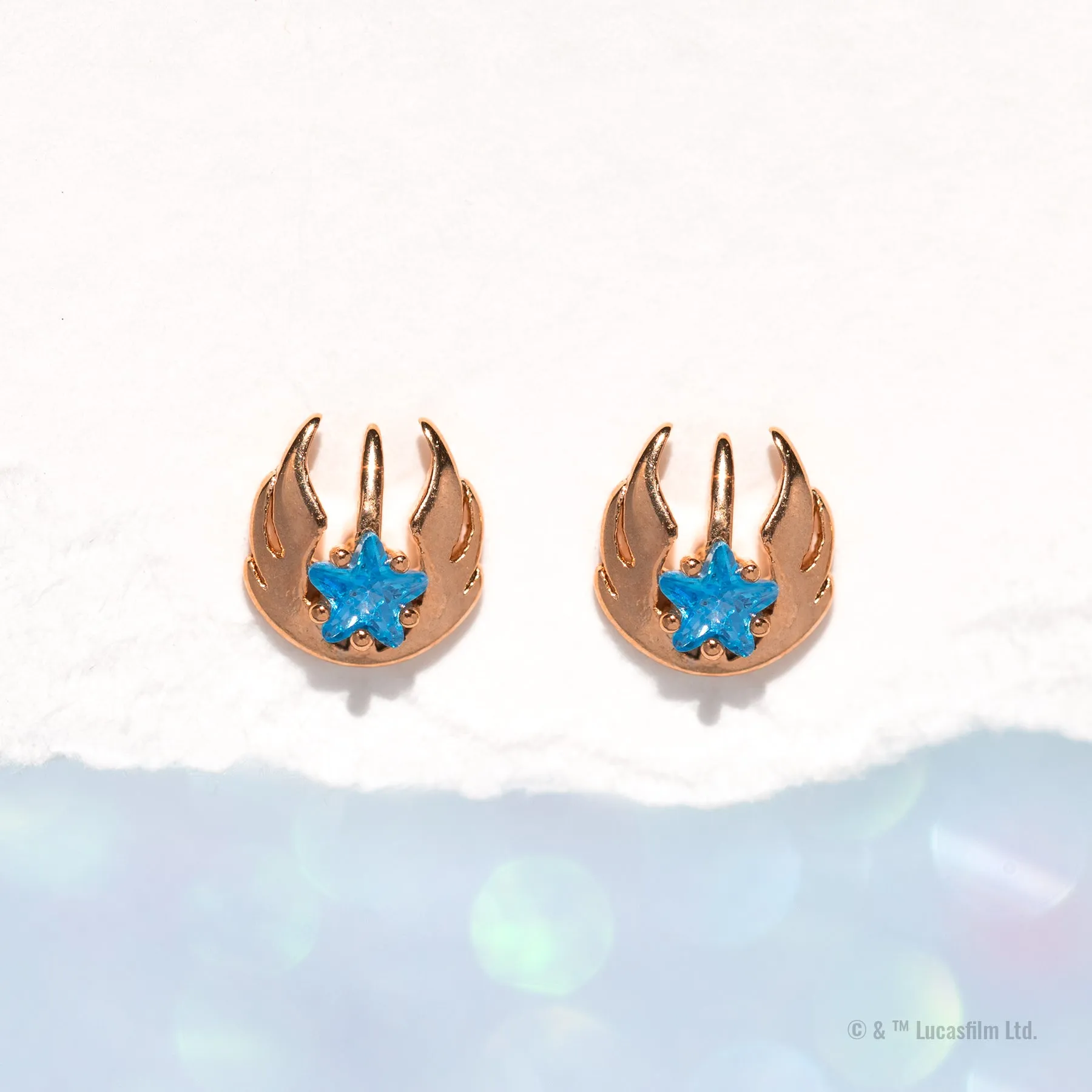 Star Wars Jedi Order Blue Studs