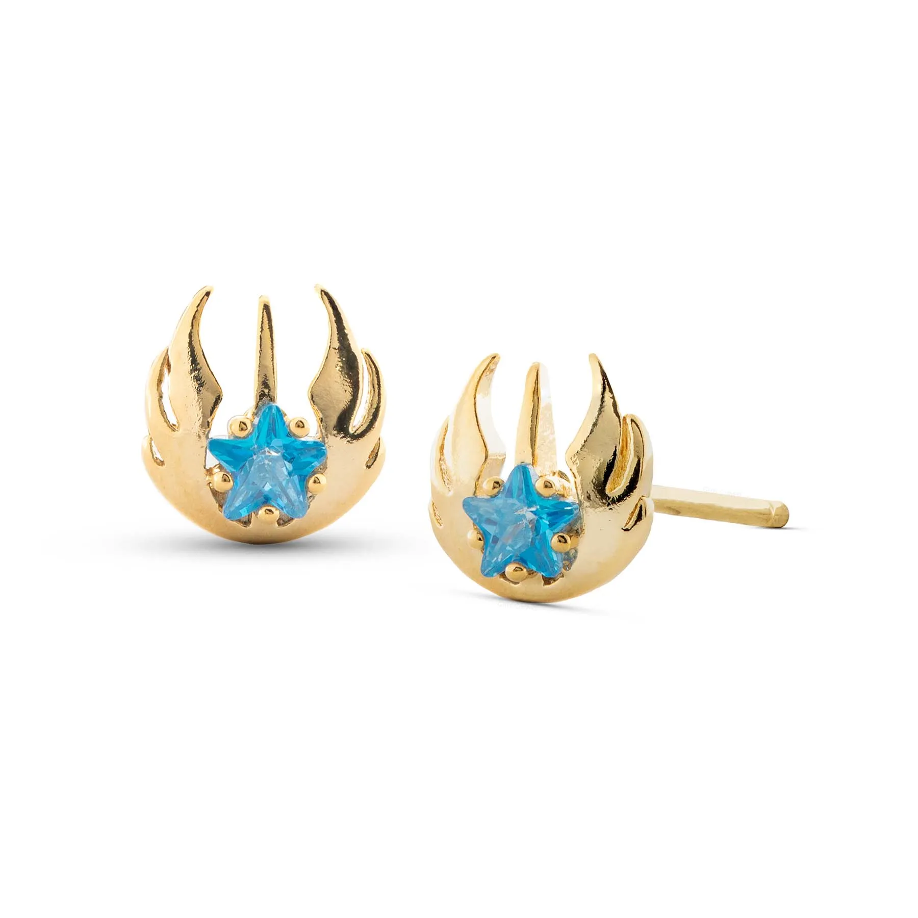 Star Wars Jedi Order Blue Studs