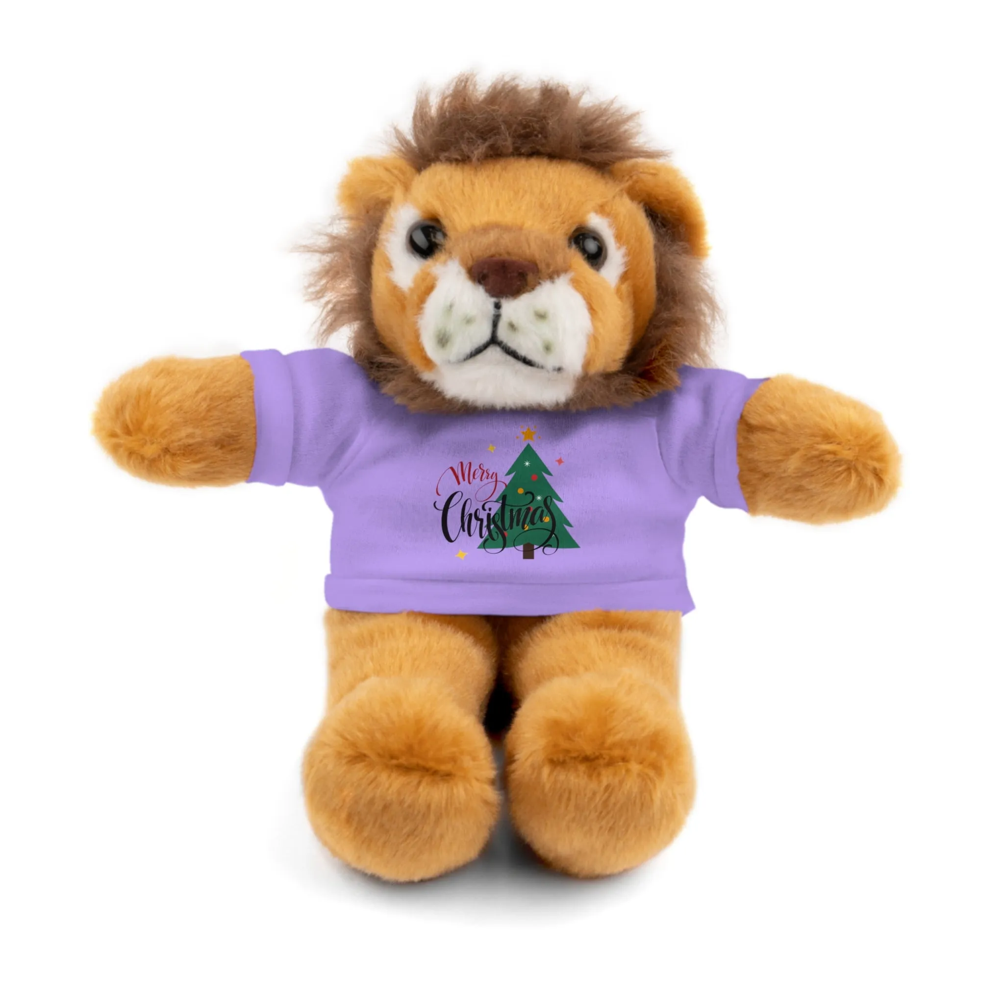 Stuffed Animals with Christmas Tee