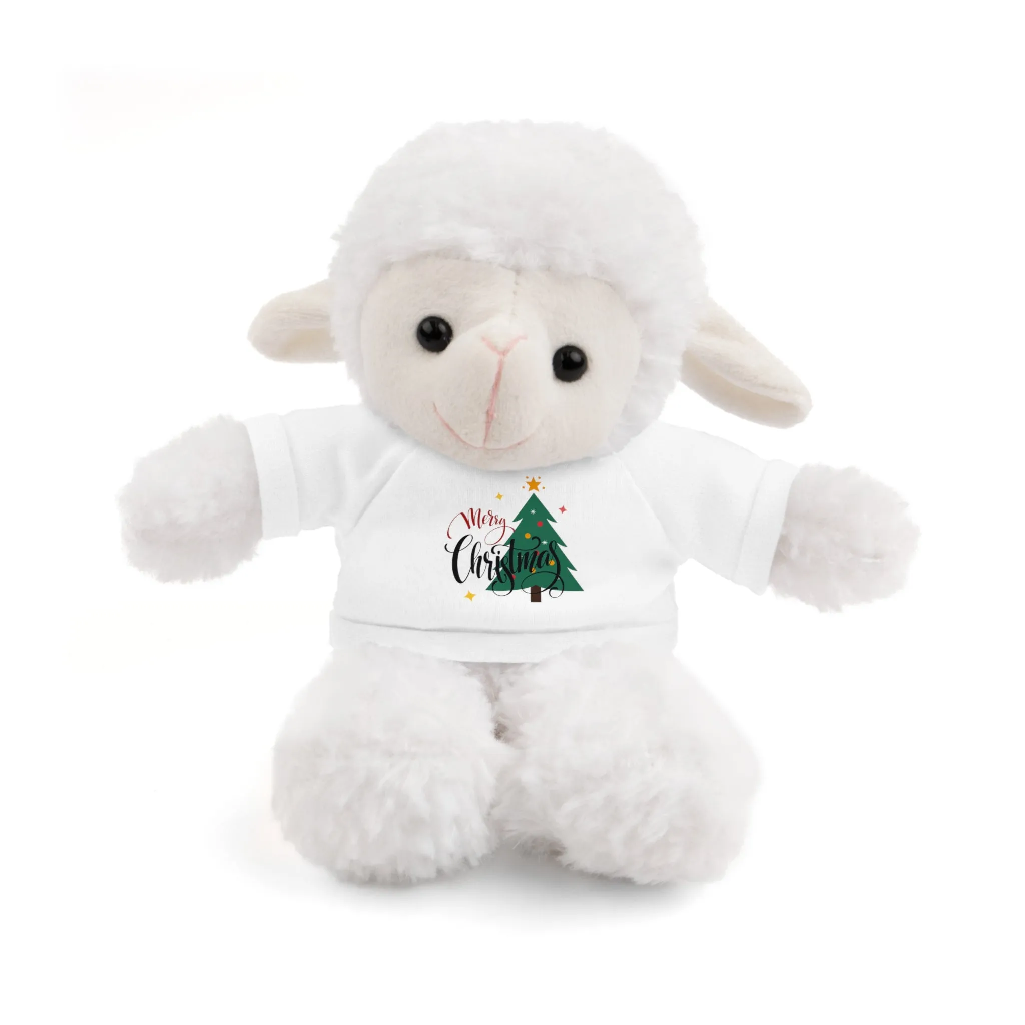 Stuffed Animals with Christmas Tee