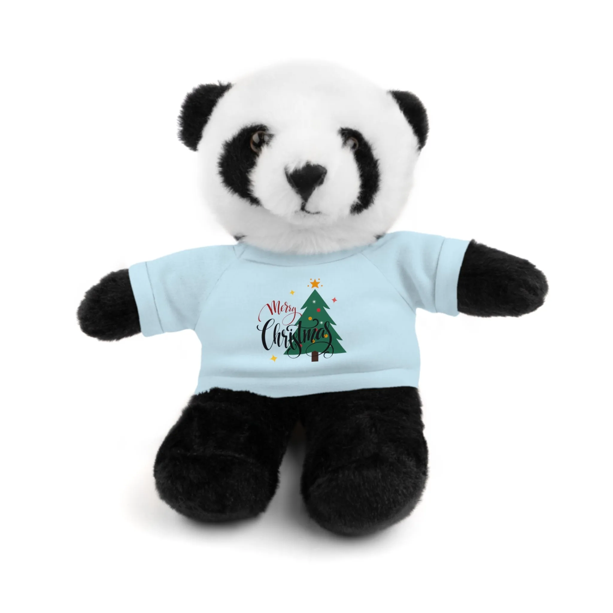 Stuffed Animals with Christmas Tee