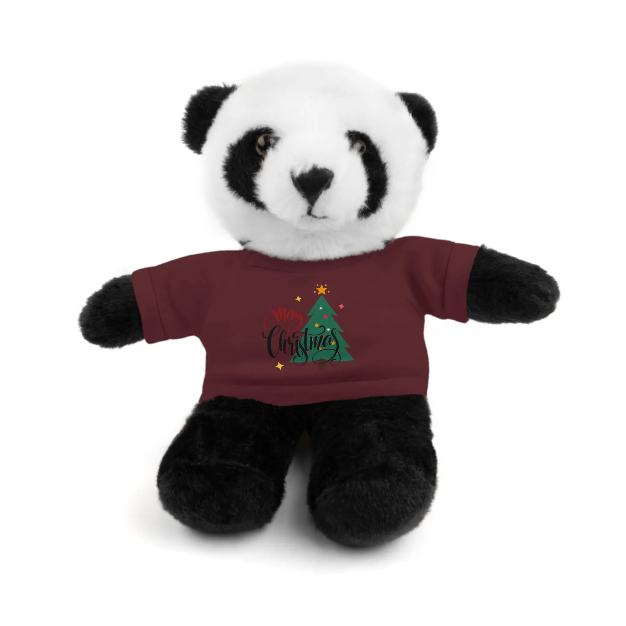 Stuffed Animals with Christmas Tee