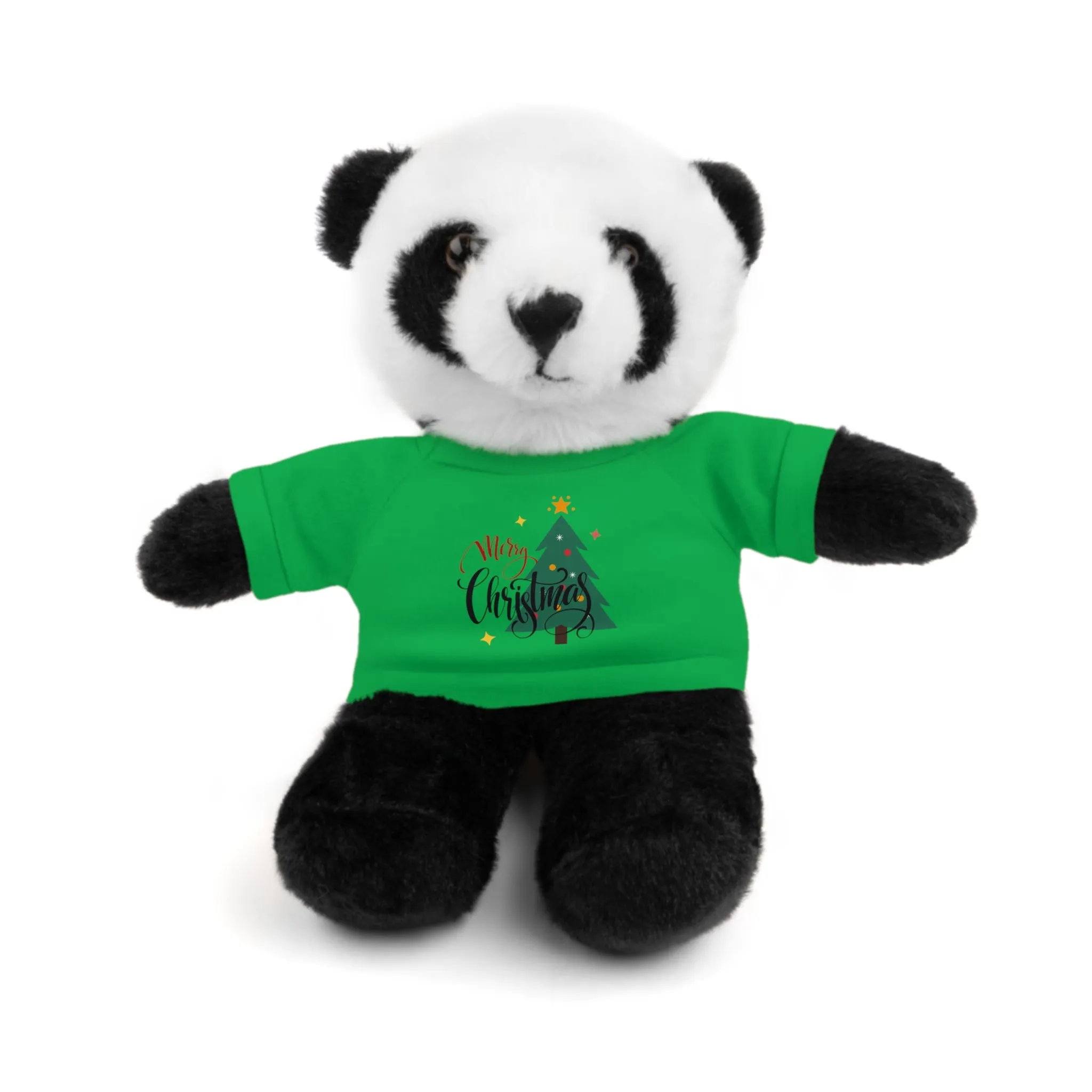 Stuffed Animals with Christmas Tee