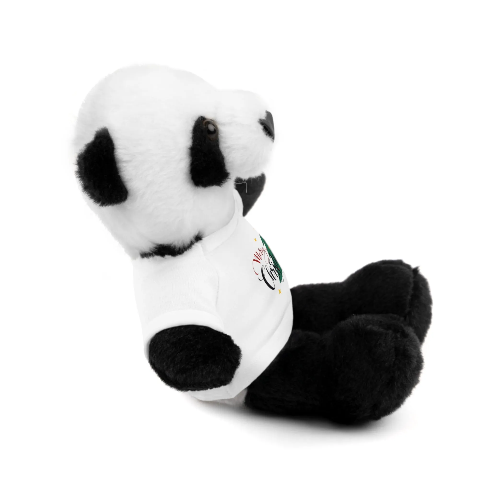 Stuffed Animals with Christmas Tee