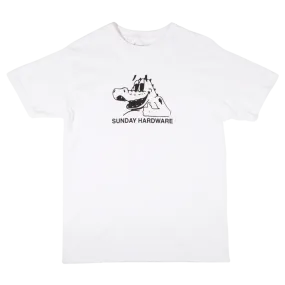 Sunday Croccy T-Shirt White