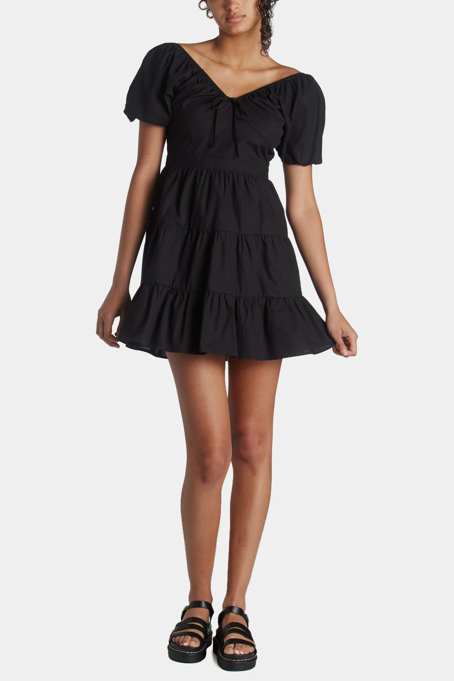 Sweetheart Neckline Mini Dress