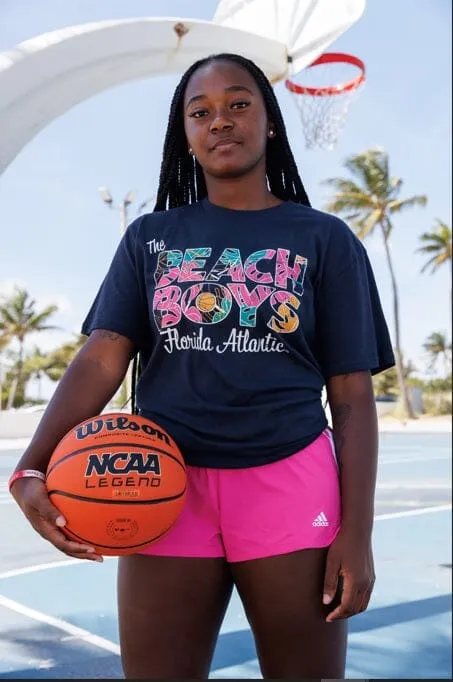 The Beach Boys Florida Atlantic University Palm Ball Navy Tee