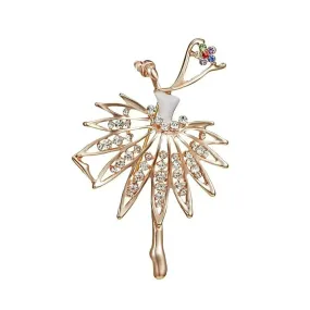 The Nieve Ballerina Brooch Pin