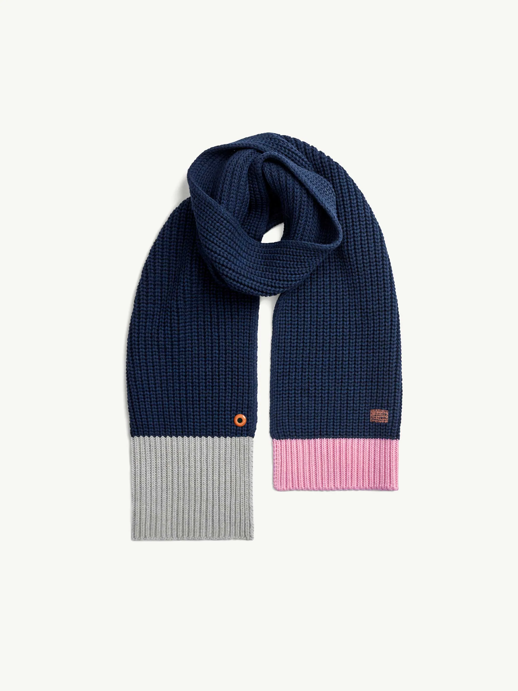 The Scarf - Atlantic Blue Block