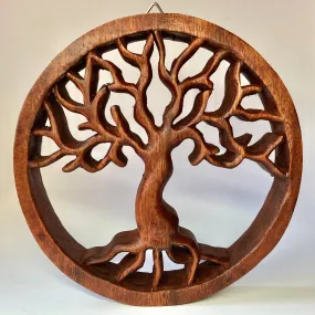 Tree of Life Wooden Wall Hanging