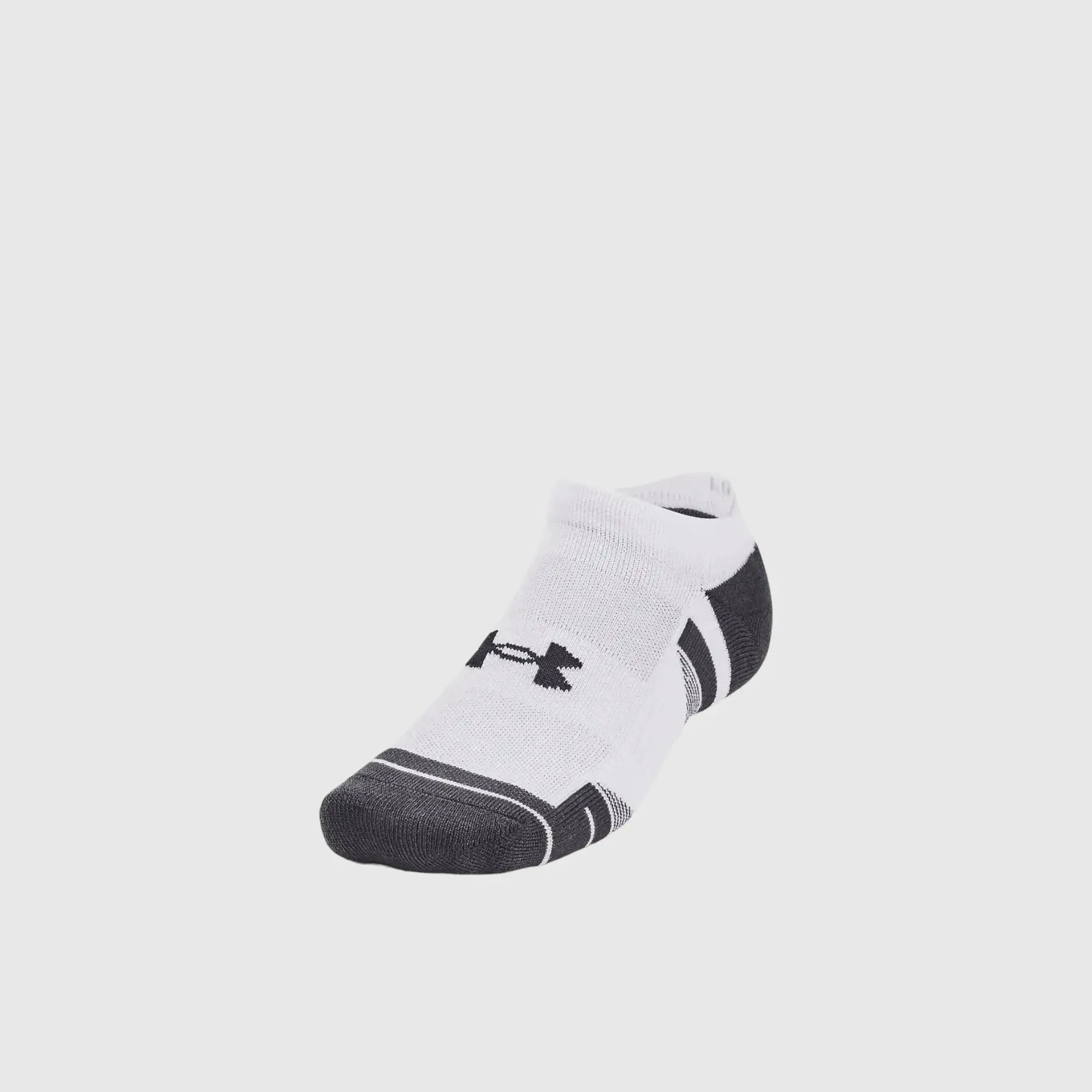 Under Armour Unisex PERFORMANCE COTTON 3PK MID White